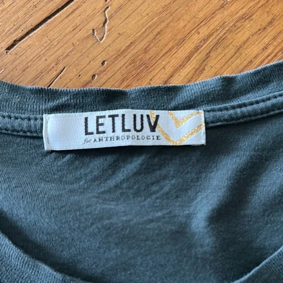 Anthropologie LetLuv Blondie Heart of Glass Graphic Tee Size Medium - Picture 6 of 7